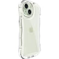 Miniatyrbild 4 av 6: IMAK iPhone 15 Skal Wavy TPU Skal Transparent