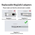 Miniatyrbild 6 av 6: Macbook 140W Adapter MagSafe 3 till USB-C Snabbladdning