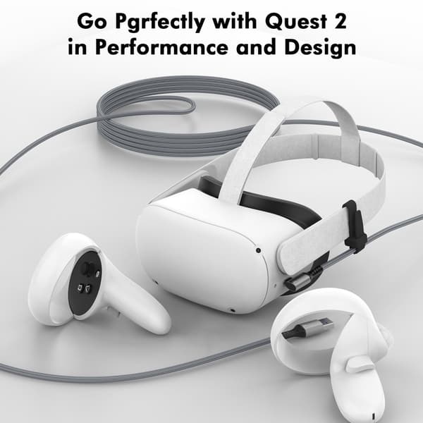AMVR 5m 60W Link Kabel till VR Headset USB-C Grå