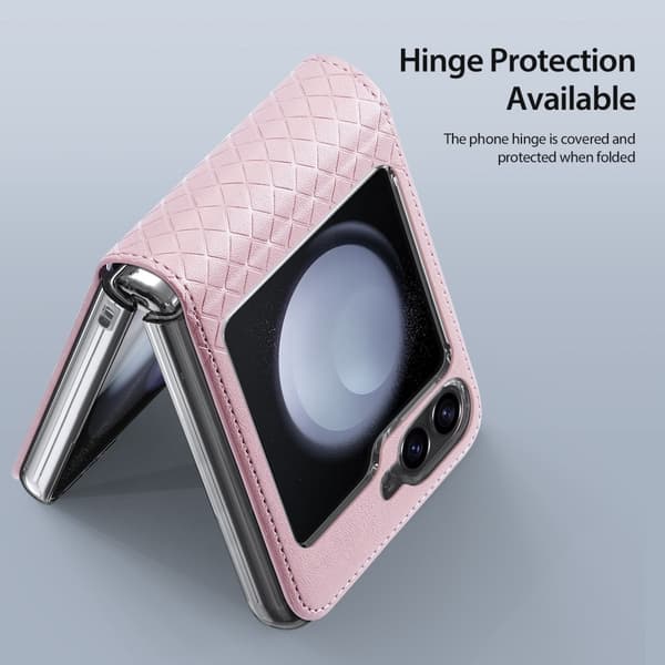 DUX DUCIS Galaxy Z Flip 6 Skal Bril Series Rosa