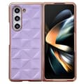 Miniatyrbild 1 av 6: Galaxy Z Fold 6 Skal Läder Lila