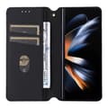 Miniatyrbild 2 av 6: Galaxy Z Fold 6 Fodral Läder Svart