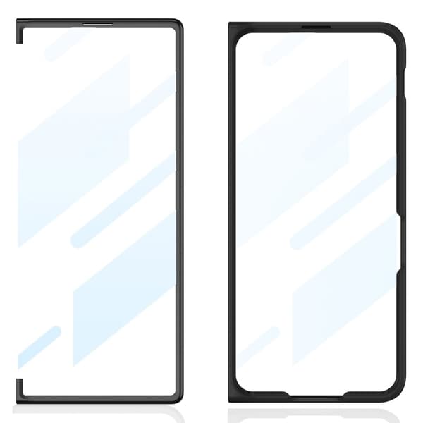 GKK Galaxy Z Fold 6 Skal Med Skärmskydd Svart