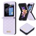 Miniatyrbild 2 av 6: Galaxy Z Flip 6 Skal Diamond Textur Lila