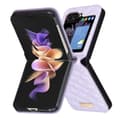 Miniatyrbild 1 av 6: Galaxy Z Flip 6 Skal Diamond Textur Lila