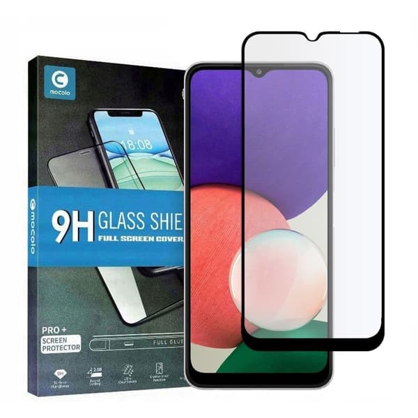 HERDET GLASS MOCOLO TG+FULL LISTER GALAXY A22 5G SVART