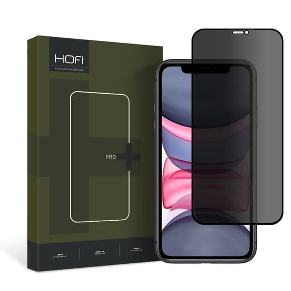 HOFI ANTI SPY GLASS PRO+ PERSONVERN GLASS IPHONE 11 / XR PERSONVERN