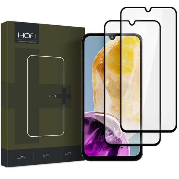 HERDET GLASS HOFI GLASS PRO+ 2-PACK GALAXY M15 5G SVART