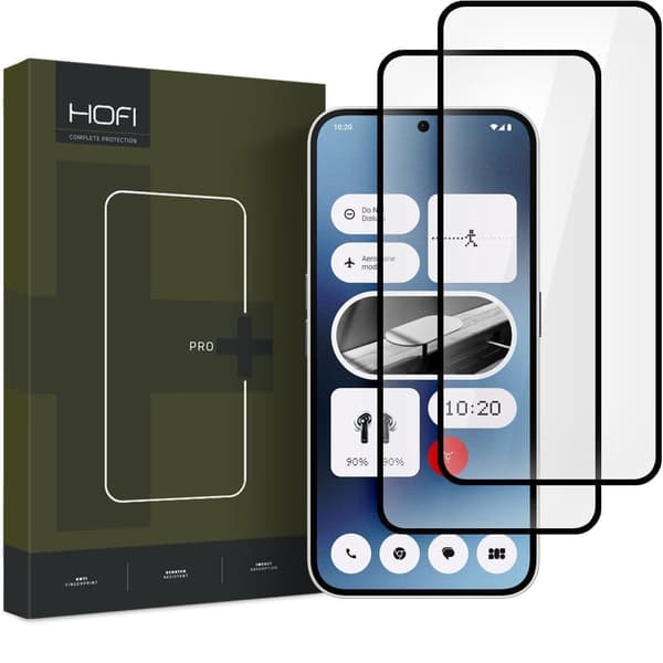 HERDET GLASS HOFI GLASS PRO+ 2-PAK INGENTING TELEFON 2A SVART
