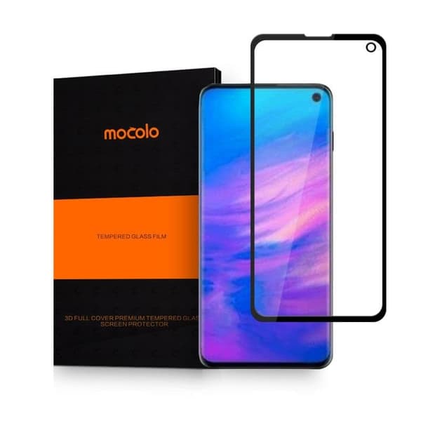 HERDET GLASS MOCOLO TG+FULL LISTER GALAXY S10E SVART