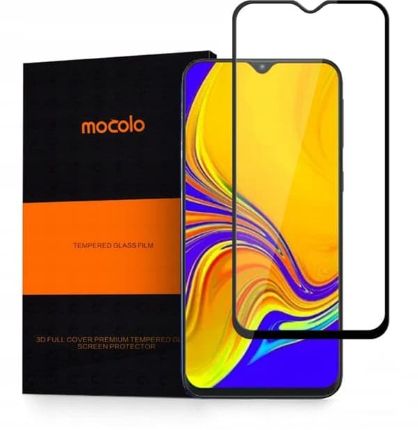 HERDET GLASS MOCOLO TG+FULL LISTER GALAXY A50/A30S SVART