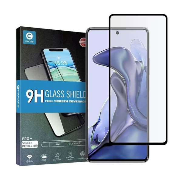 HERDET GLASS MOCOLO TG+FULLLIM XIAOMI 11T 5G / 11T PRO 5G SVART