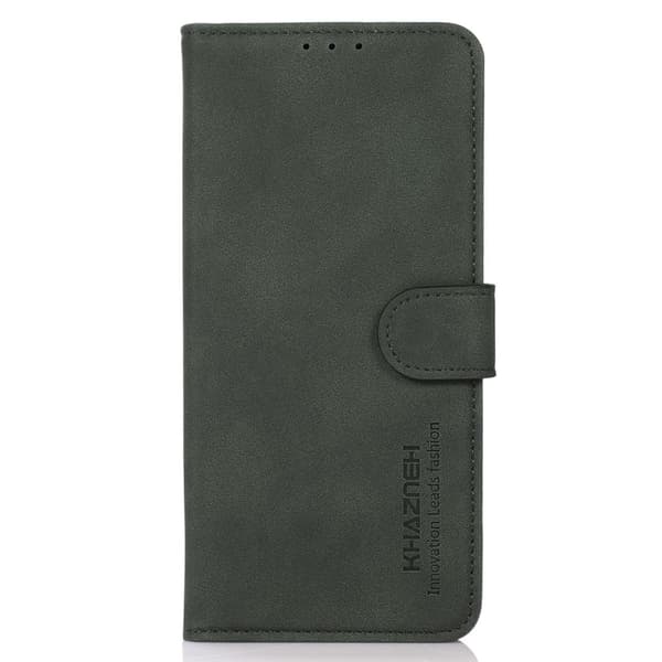 SKALO Motorola Edge 50 Fusion KHAZNEH Plånboksfodral i PU-Läder - Grön