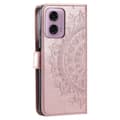 Miniatyrbild 7 av 7: SKALO Motorola Moto G85 5G Mandala Plånboksfodral - Roséguld