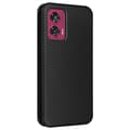 Pikkukuva 7 / 7: SKALO Motorola Edge 50 Fusion Carbon Fiber Lompakkokotelo - Musta