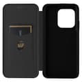 Miniatyrbillede 4 af 8: SKALO Motorola Edge 50 Ultra Carbon Fiber Pungetui - Sort