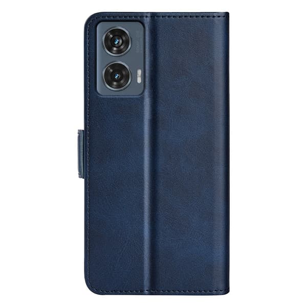 SKALO Motorola Edge 50 Fusion Premium Cut Flip Cover - Blå