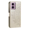 Pikkukuva 7 / 7: SKALO Motorola Moto G85 5G Mandala lompakkokotelo - Kulta