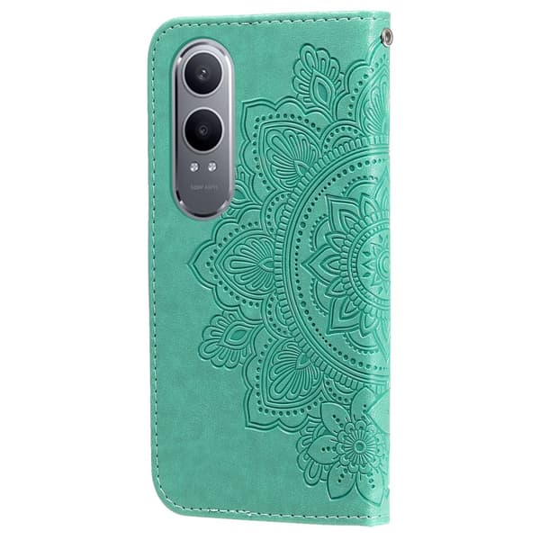 SKALO OnePlus Nord CE4 Lite 5G Mandala Plånboksfodral - Turkos