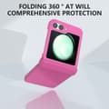 Pikkukuva 4 / 6: SKALO Samsung Z Flip6 Ultrathin Skin-touch Fold Suojakuori - Pinkki