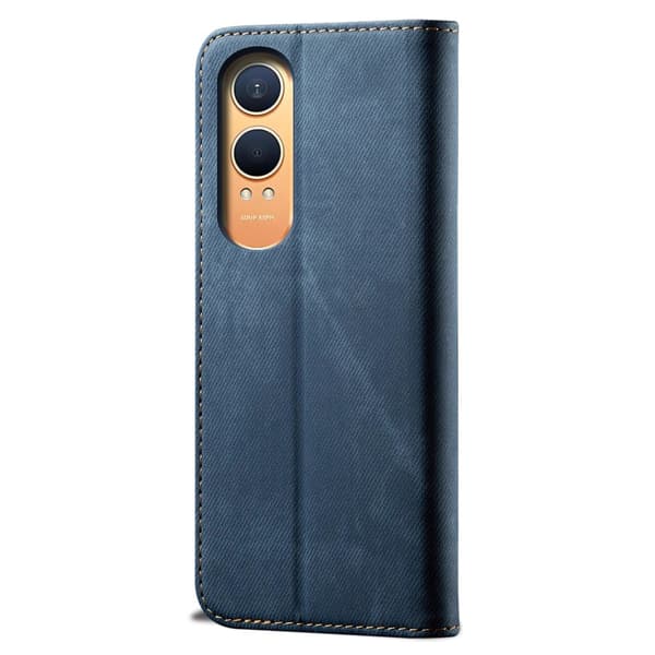SKALO OnePlus Nord CE4 Lite 5G Jeans Plånboksfodral - Blå