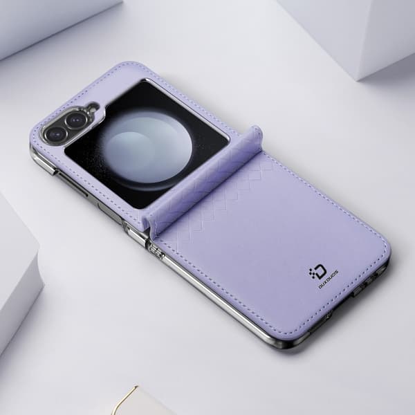 DUX DUCIS Samsung Z Flip6 Bril-Series Fold Suojakuori - Violetti