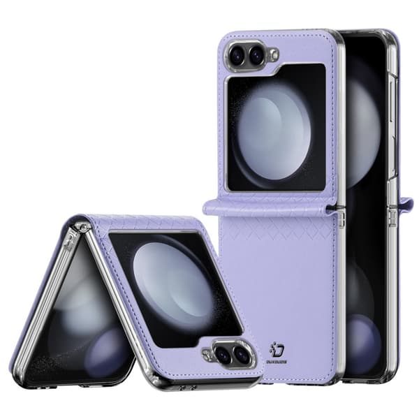 DUX DUCIS Samsung Z Flip6 Bril-Series Fold Suojakuori - Violetti