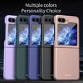 Miniatyrbillede 8 af 8: SKALO Samsung Z Flip6 Ultratynd Skin-touch Fold Cover - Lilla