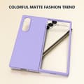 Miniatyrbillede 3 af 6: SKALO Samsung Z Fold6 Ultratynd Skin-touch Fold Cover - Lilla