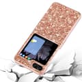 Miniatyrbild 4 av 6: SKALO Samsung Z Flip6 Glitter TPU Skal - Roséguld