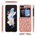 Miniatyrbild 6 av 6: SKALO Samsung Z Flip6 Glitter TPU Skal - Roséguld
