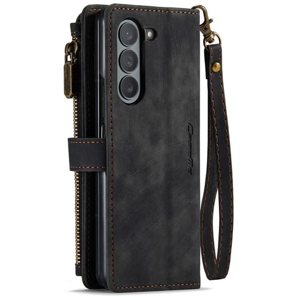 Samsung Z Fold6 CaseMe CaseMe C30 lompakkokotelo - Musta