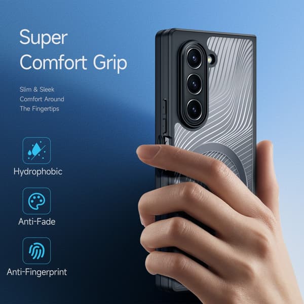 DUX DUCIS Samsung Z Fold6 Aimo Series Magnetring Skal - Svart