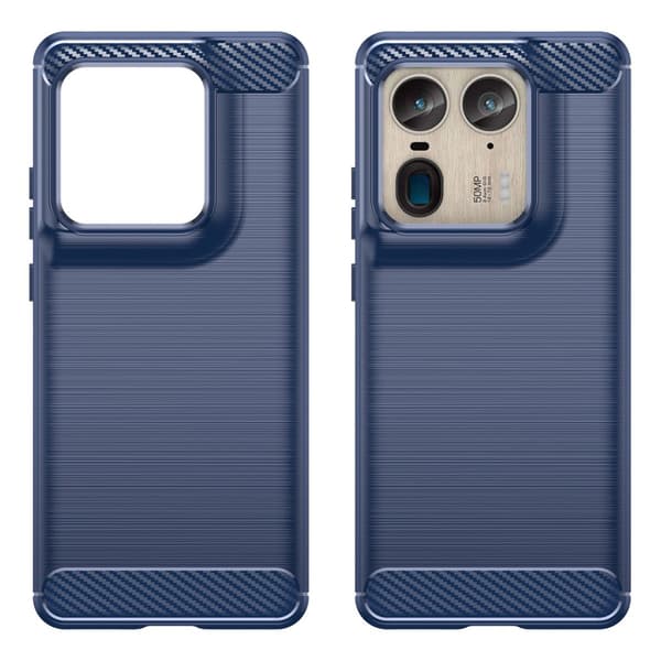 SKALO Motorola Edge 50 Ultra Armor Carbon Stöttåligt TPU-skal