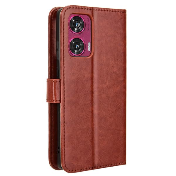 SKALO Motorola Edge 50 Fusion PU-Läder Plånboksfodral
