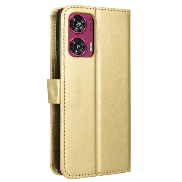 SKALO Motorola Edge 50 Fusion PU-Läder Plånboksfodral