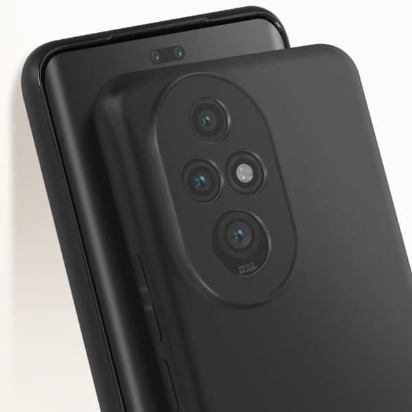 Fodral till Honor 200 Pro Silikon Matt Finish Soft Touch Black