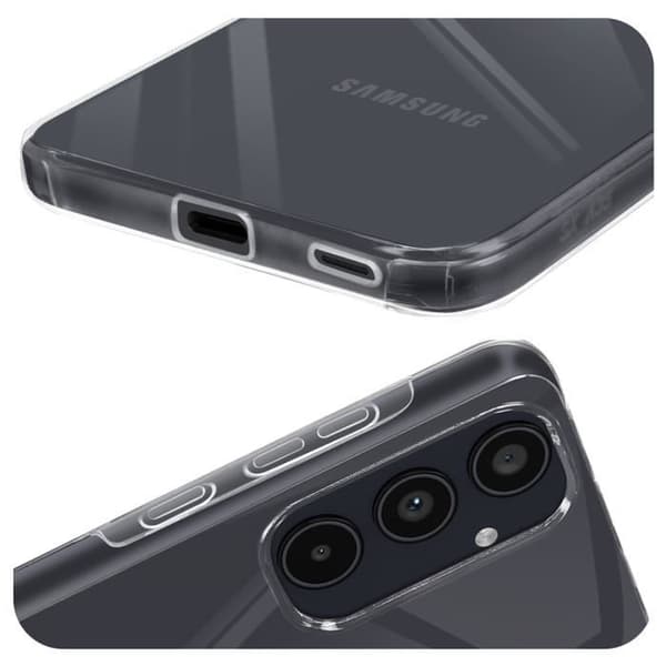 AVIZAR Helfodral till Samsung A55 - Hårt och mjukt Transparent Touch Front - Ultra-resistent