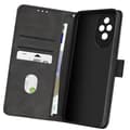 Miniatyrbild 2 av 4: Fodral till Honor 200 Pro Handledsrem Flip Wallet Stand Black