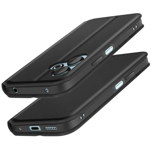 Fodral till Xiaomi Redmi 13 - AVIZAR - Korthållare och videostöd Svart - Halvstyvt - Blandat - Smidigt