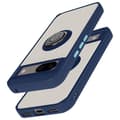 Miniatyrbild 2 av 4: Fodral för Google Pixel 8A - AVIZAR - Metal Ring Video Support - Blå