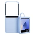 Miniatyrbild 2 av 4: Originalfodral till Samsung Galaxy Z Flip 6 med smal silikonring Samsung blekblå