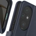 Miniatyrbild 3 av 4: Fodral till Honor 200 Pro - AVIZAR - Stöd för plånboksvändning och video - Midnattsblå