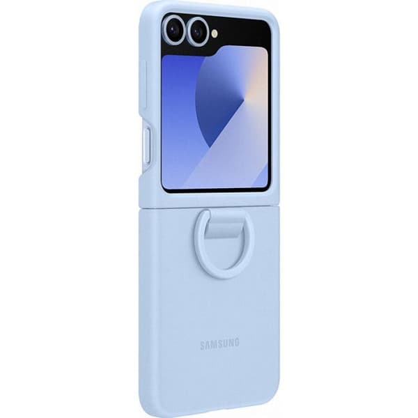 Skyddshölje - Samsung - Galaxy Z Flip 6 - Silikon - Blå - Optimal skydd