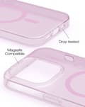 Pikkukuva 9 / 10: Clear Case MagSafe iPhone 15 Pro Max Light Pink