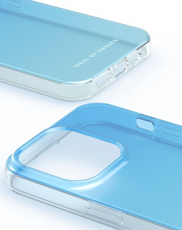 Clear Case iPhone 15 Pro Light Blue
