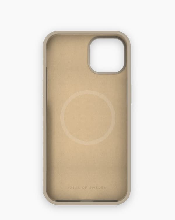 Silicone Case MagSafe iPhone 13 / 14 Beige