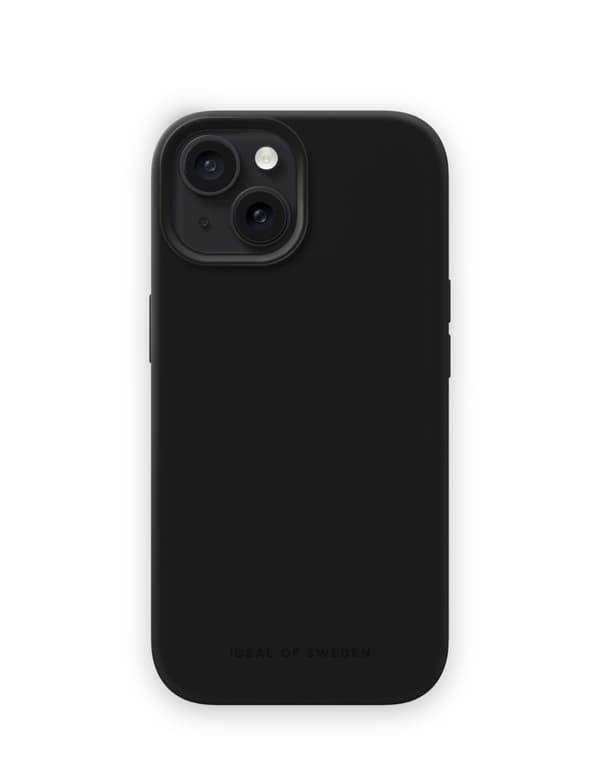 Silicone Case MagSafe iPhone 13 / 14 / 15 / 16e Black