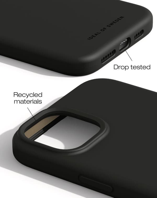 Silicone Case iPhone 15 Plus Black