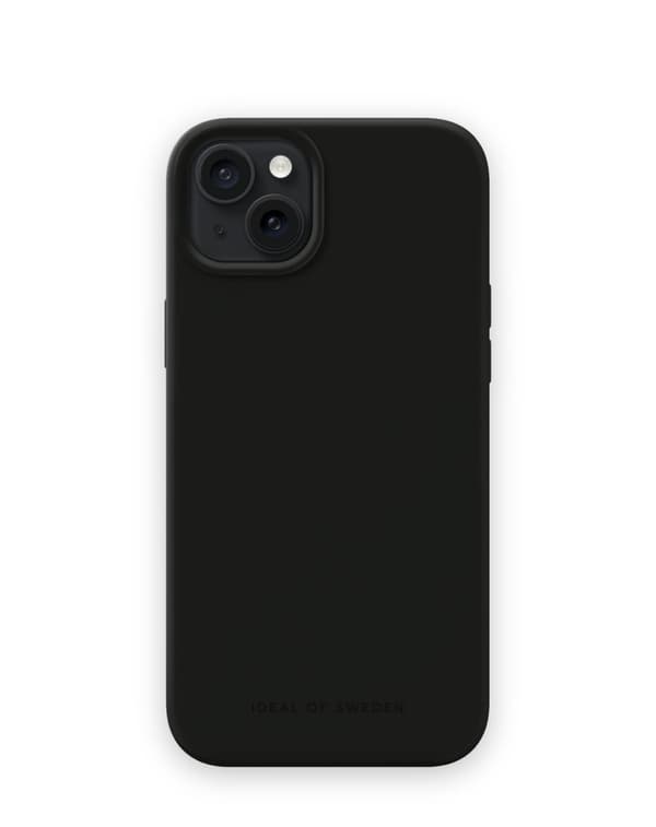 Silicone Case iPhone 15 Plus Black